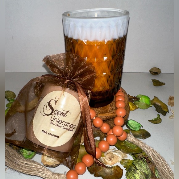 NAG CHAMPA, SCENT UNLEASHED LLC SCENTED LUXURY HAND POURED SCENTED CANDLES - Picture 3 of 3